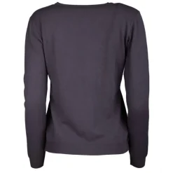 Pull fine maille col rond 30% cachemire 080 Femme REAL CASHMERE