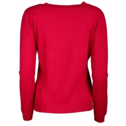 Pull fine maille col rond 30% cachemire 080 Femme REAL CASHMERE