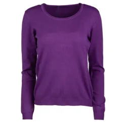 Pull fine maille col rond 30% cachemire 080 Femme REAL CASHMERE