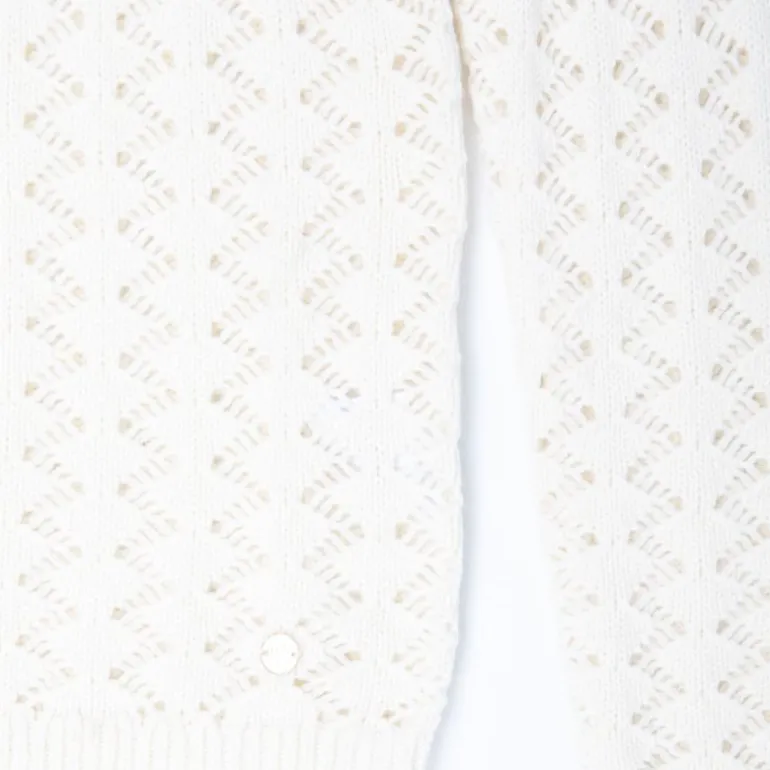 Pull col montant blanc miley maille fine Femme LA PETITE ETOILE