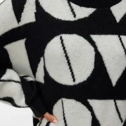 Pull col rond imprimé Love Femme VERO MODA