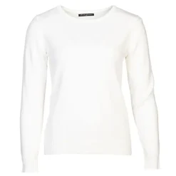 Pull col rond laine et cachemire Femme BELLE FEMME