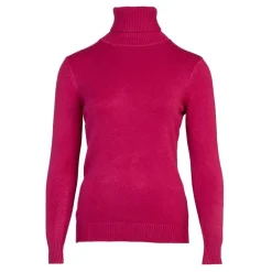 Pull col roulé laine et cachemire Femme BELLE FEMME