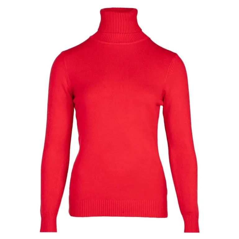 Pull col roulé laine et cachemire Femme BELLE FEMME