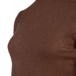 Pull col roulé laine et cachemire Femme BELLE FEMME