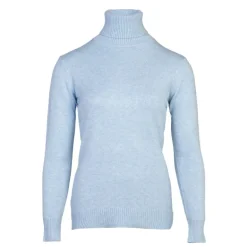 Pull col roulé laine et cachemire Femme BELLE FEMME