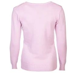 Pull col v laine et cachemire Femme BELLE FEMME