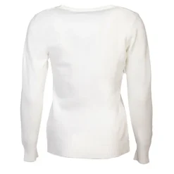 Pull col v laine et cachemire Femme BELLE FEMME