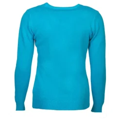 Pull col v laine et cachemire Femme BELLE FEMME