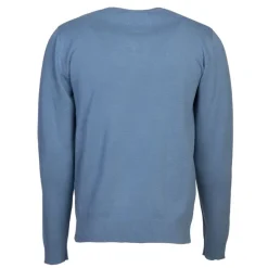 Pull col v maille fine manches longues Homme BILL TORNADE