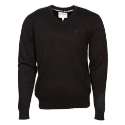 Pull col v maille fine manches longues Homme BILL TORNADE