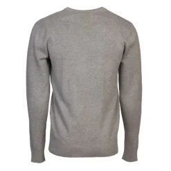 Pull col v maille fine manches longues Homme BILL TORNADE