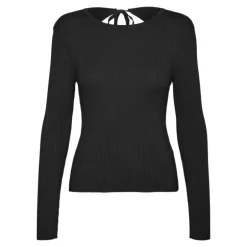 Pull cotelé holly karis décolleté dos Femme VERO MODA