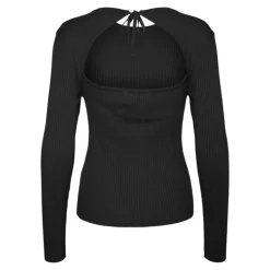 Pull cotelé holly karis décolleté dos Femme VERO MODA