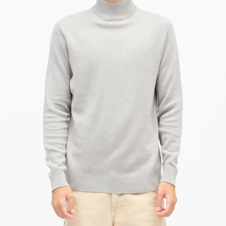 Pull coton col cheminé milano Homme BILL TORNADE