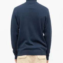 Pull coton col cheminé milano Homme BILL TORNADE