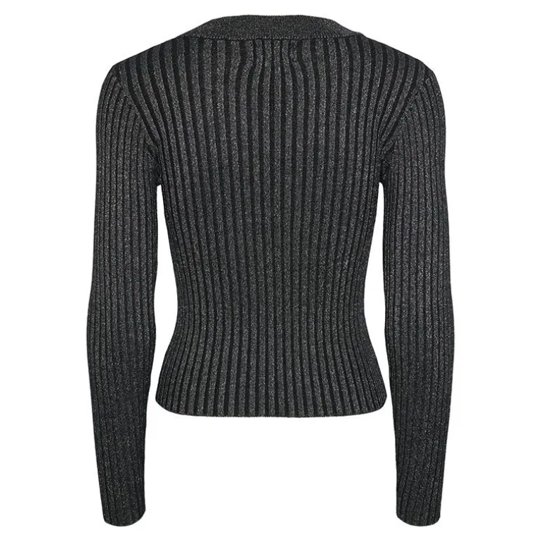 Pull Crista lurex brillant ajusté Femme PIECES