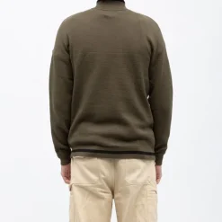 Pull demi zip col montant edmond Homme KAPORAL