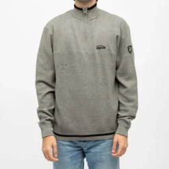 Pull demi zip col montant edmond Homme KAPORAL