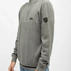 Pull demi zip col montant edmond Homme KAPORAL