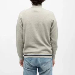 Pull demi zip col montant edmond Homme KAPORAL