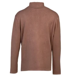 Pull en laine et cachemire col haut Femme BELLE FEMME