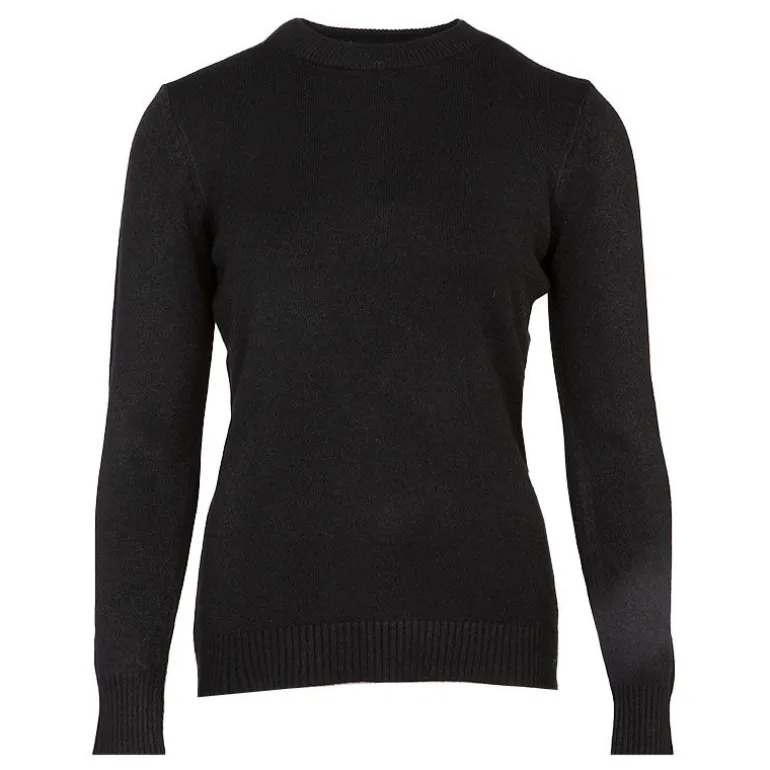 Pull en laine et cachemire col rond Femme BELLE FEMME