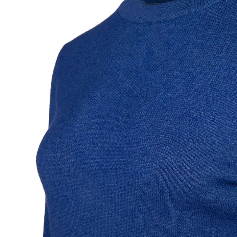 Pull en laine et cachemire col rond Femme BELLE FEMME