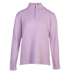 Pull en laine et cachemire col haut Femme BELLE FEMME