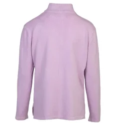 Pull en laine et cachemire col haut Femme BELLE FEMME