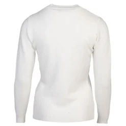 Pull en laine et cachemire col rond Femme BELLE FEMME