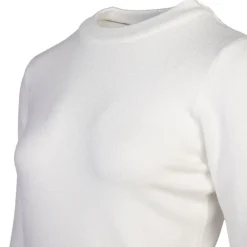 Pull en laine et cachemire col rond Femme BELLE FEMME