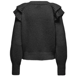 Pull en maille col rond à manches longues Alicia Femme ONLY