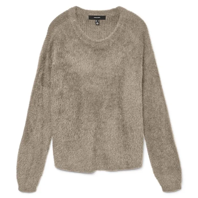 Pull en maille puff col rond Femme VERO MODA
