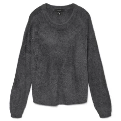 Pull en maille puff col rond Femme VERO MODA