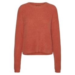 Pull en maille puff col rond Femme VERO MODA