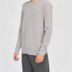 Pull fin col rond milano manches longues Homme BILL TORNADE