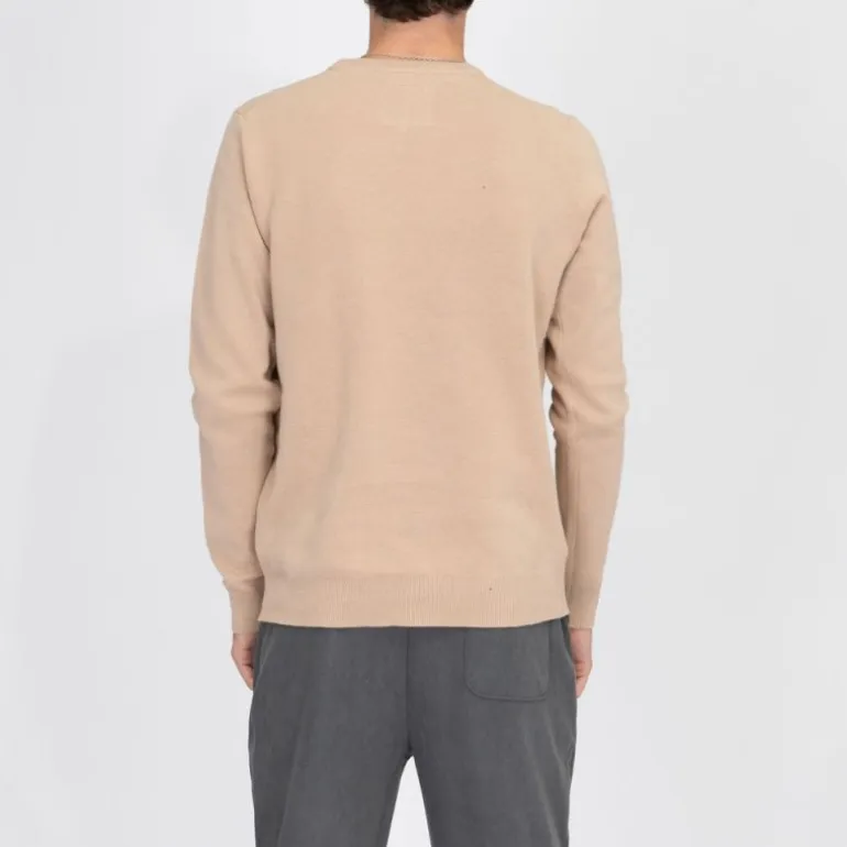 Pull fin col rond milano manches longues Homme BILL TORNADE