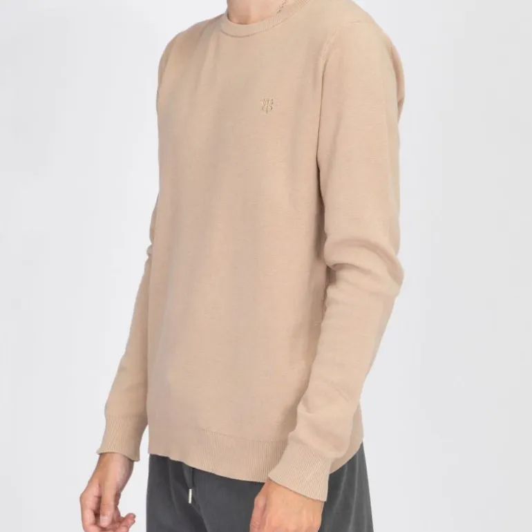Pull fin col rond milano manches longues Homme BILL TORNADE