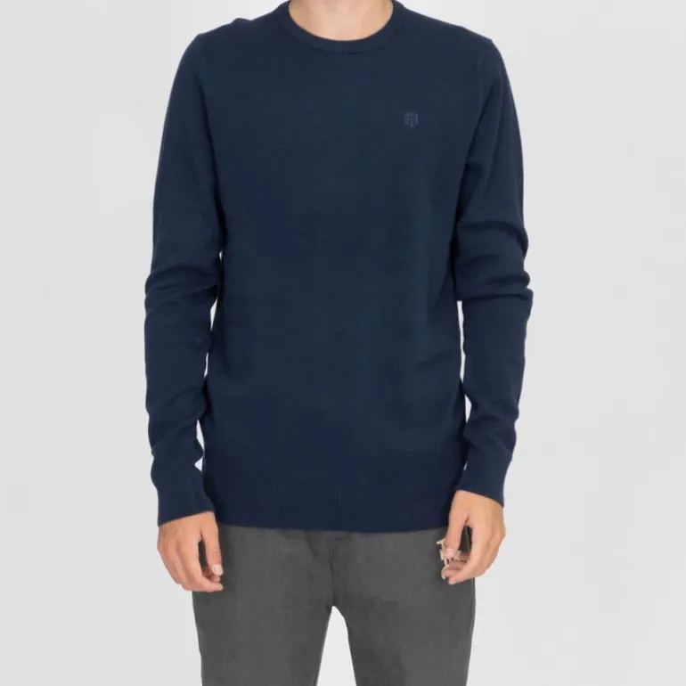 Pull fin col rond milano manches longues Homme BILL TORNADE