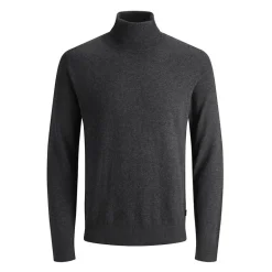 Pull fin col roulé coton mélangé Homme JACK & JONES