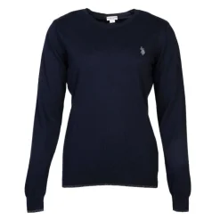 Pull fin en coton et cachemire Femme US POLO