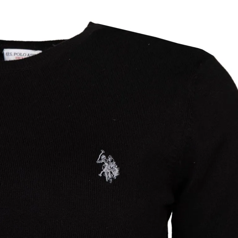 Pull fin en coton et cachemire Femme US POLO