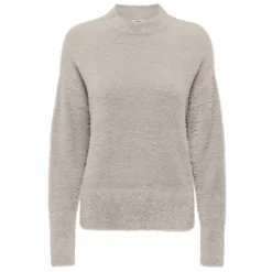 Pull Jola manches longues en maille avec col haut ann drop Femme JDY