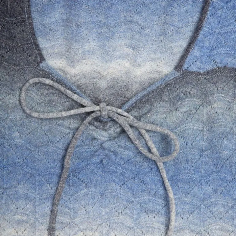 Pull maille ajourée melodie col carré dégradé Femme LA PETITE ETOILE