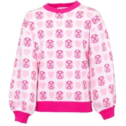 Pull maille avec coeurs Fille CXL BY CHRISTIAN LACROIX