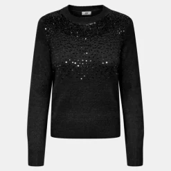 Pull maille fine amina avec sequins Femme JDY