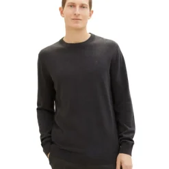 Pull maille fine col rond Homme TOM TAILOR