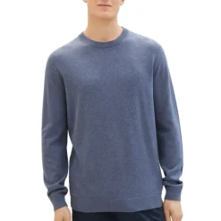 Pull maille fine col rond Homme TOM TAILOR