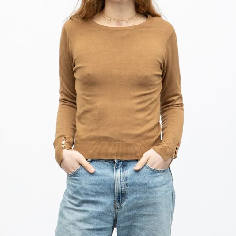 Pull maille minna col rond Femme ONLY